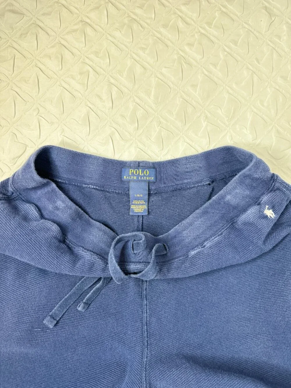 Polo by Ralph Lauren Waffle Shorts, Size Large Classic Leisure Lounge Thermal